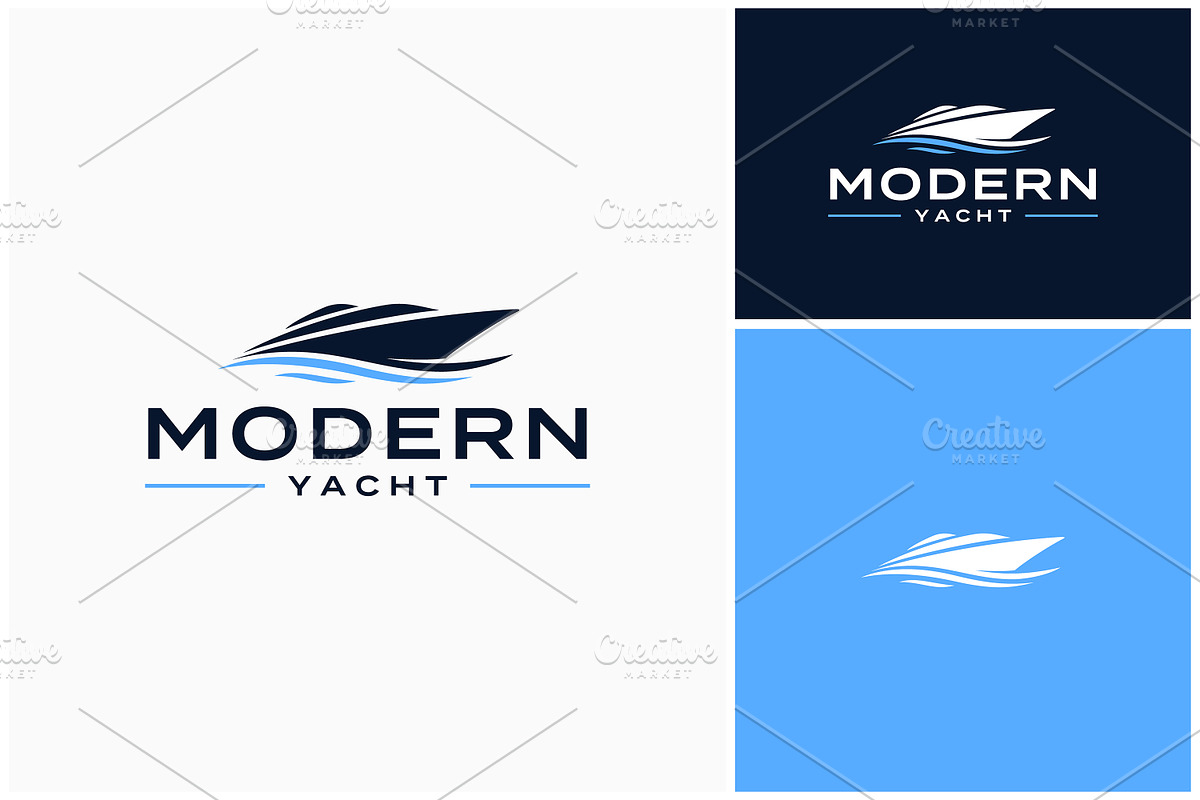 Speedboat Jetboat Yacht Boat logo, a Branding & Logo Template by Enola99d (Photo 2 of 2)