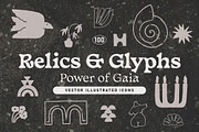 RELICS AND GLYPHS Vector Elements, an Object Graphic by angelainthefields (Thumbnail 1 of 11)