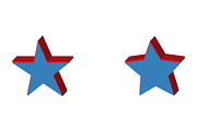 Star icon design template, a Decorative Illustration by Sumberpangan (Thumbnail 1 of 3)