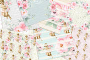 ANGEL DIGITAL PAPER PACK, a Pattern Graphic by rusticmelody (Thumbnail 2 of 2)