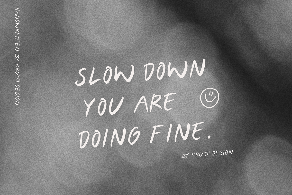 HANDWRITTEN STYLE FONT / mare, a Font by KruthDesign (Photo 1 of 8)