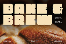 Bake & Brew - Modern Bold Chunky