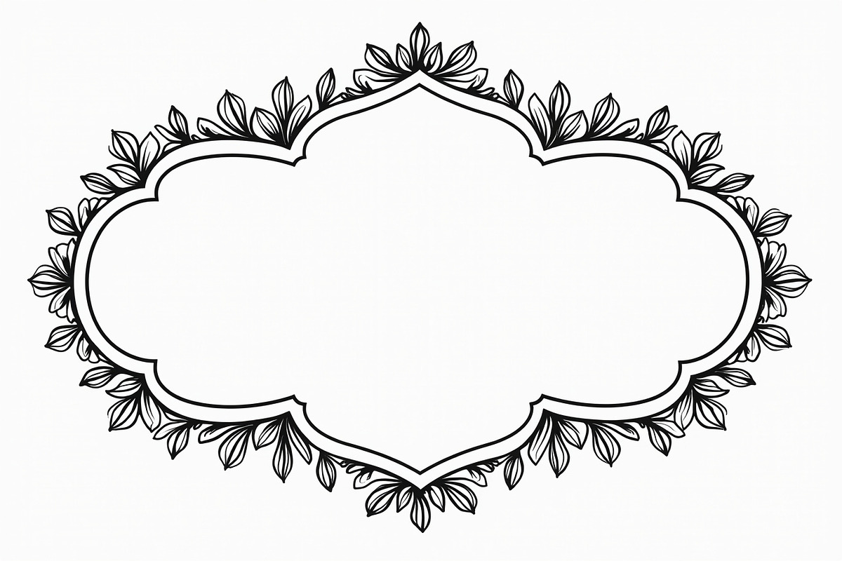 Elegant Laser Cut Flourish Bundle, an Illustration by BIPLOB EXPERT (Photo 9 of 9)