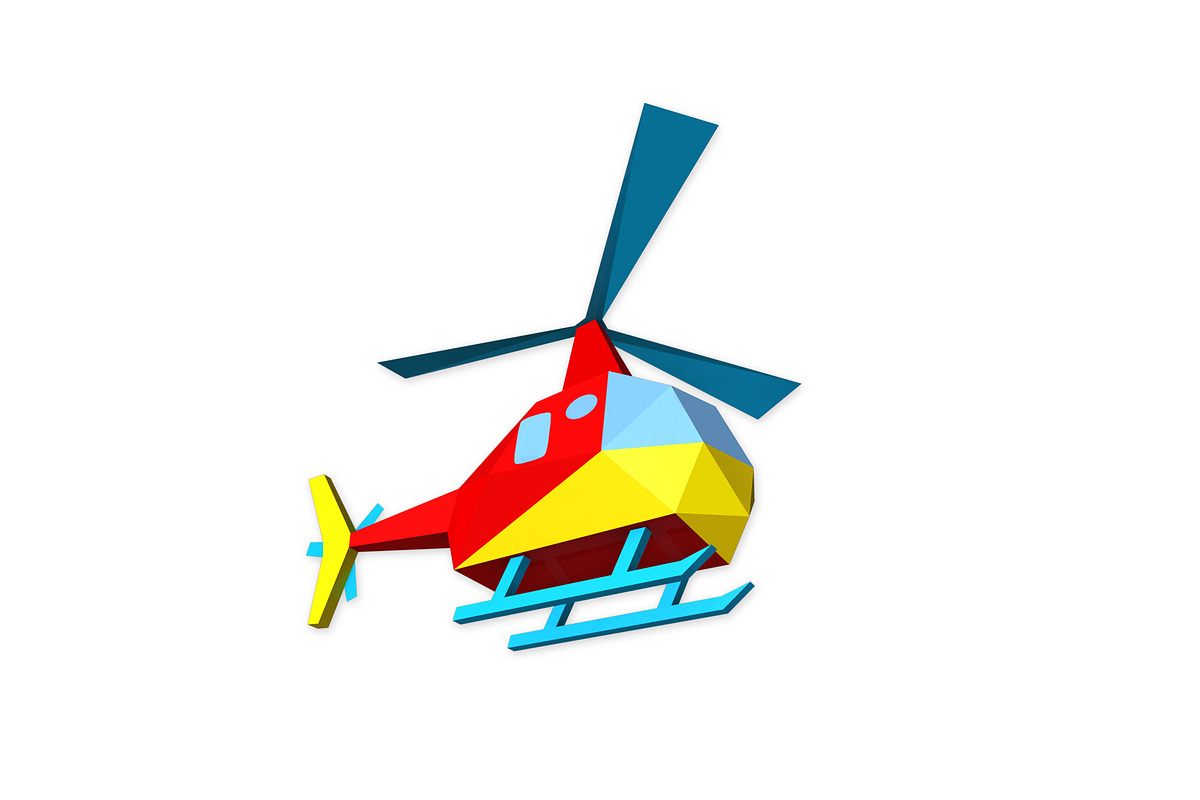DIY Chopper - 3d papercraft, a Templates & Theme by PAPER amaze