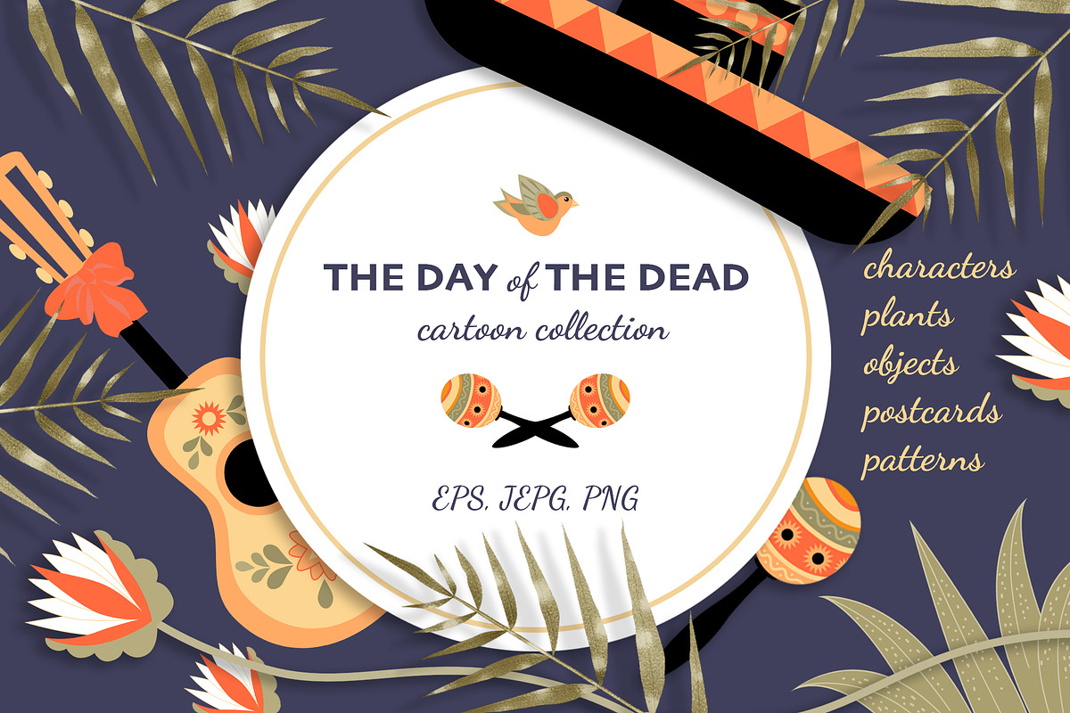 The day of the Dead, a Graphic by Masha Naidzionysheva (Photo 1 of 7)
