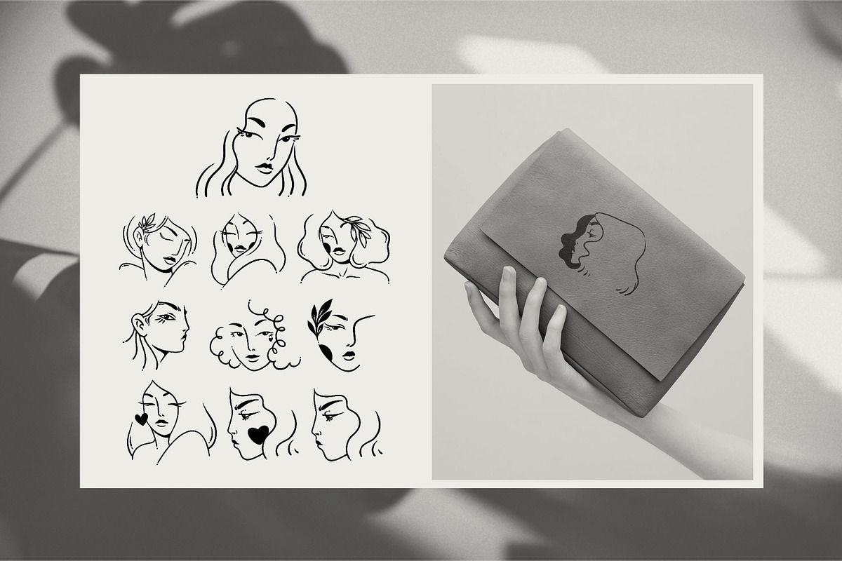 you are beautiful. simple line set, a Person Illustration by heyXeni (Photo 4 of 8)