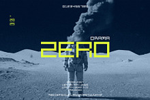 Zero Orama - Square Pixel Font