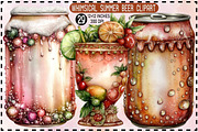 Whimsical Summer Beer Clipart Bundle, an Illustration by SVGArt (Thumbnail 1 of 9)