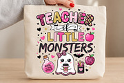 Teacher Little Monsters Halloween, a Seasonal Illustration by DreamCafeArt (Thumbnail 3 of 7)