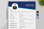 Clean Resume/CV, a Resume Template by designvillage (Thumbnail 1 of 12)