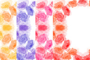 Watercolor Flowers & Invitation, an Invitation Template by Mara's Media (Thumbnail 3 of 3)
