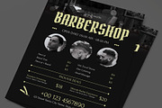 Service List Barbershop Flyer, a Flyer Template by graphicook (Thumbnail 2 of 3)