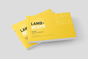 Landscape Softcover Book Mockup, a Mockup by Toasin Studio (Thumbnail 12 of 17)