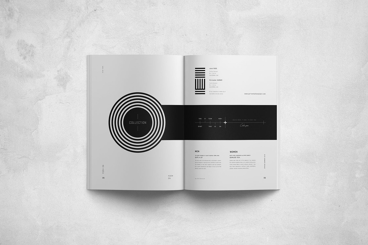 Por + On | Lookbook, a Brochure Template by Studio Bons (Photo 5 of 23)