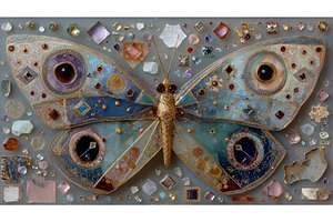 A colorful collage of vibrant paper, an Arts & Entertainment Photo by ZinetroN