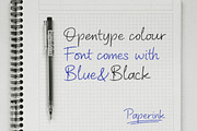 Paperink - Color SVG Fonts, a Handwritten Font by Viswell (Thumbnail 4 of 12)