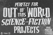 Space Phantom - Retro Sci-Fi Font, a Font by Remedy667 (Thumbnail 10 of 10)