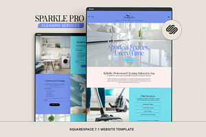 Cleaning Services Website Template