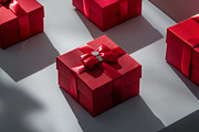 86 Gift boxes with ribbons and bows, a Holiday Photo by Handmadefont (Thumbnail 83 of 90)