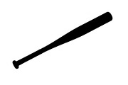 Baseball Bat Silhouette Vector Bundl, an Illustration by Creativeshirt (Thumbnail 10 of 51)