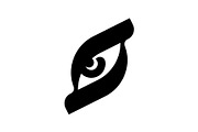 Abstract Eye Lens Logo Icon Vision, a Branding & Logo Template by Buqancreative (Thumbnail 1 of 4)
