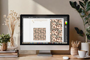 ROSE PARIS - Elegant Floral Pattern, a Pattern Graphic by Debby Blooms (Thumbnail 2 of 5)