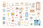 Cottagecore Cute Clipart, an Object Illustration by Redchocolate (Thumbnail 5 of 12)