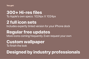 IOS 14 Luxury IPhone App Icons III
