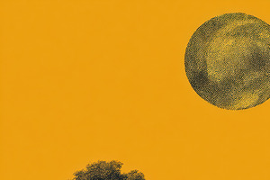 Surreal Abstract Halftone Jungle, a Decorative Illustration by Virgo Studio