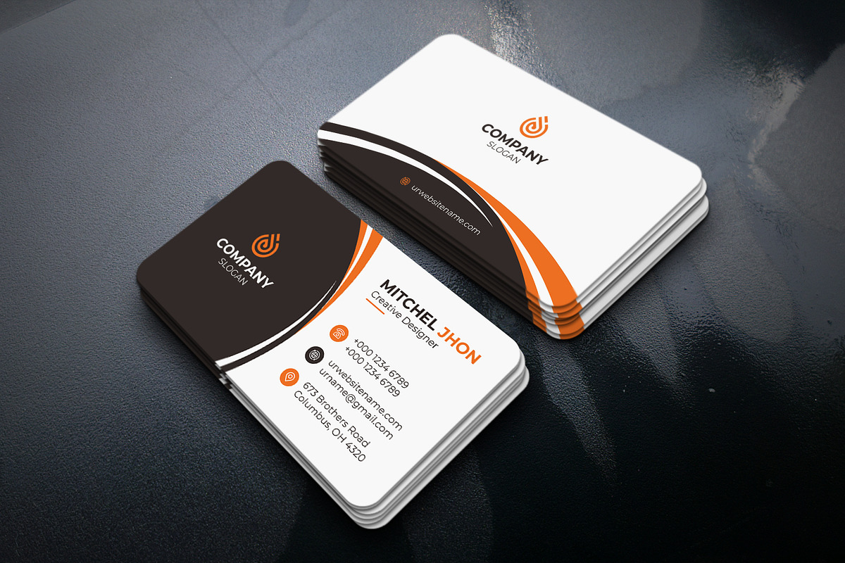 Creative Business Card Template, a Business Card Template by GFXCity (Photo 1 of 4)