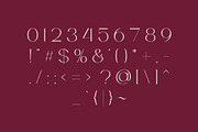 Zahirah - Elegant Sans Serif Font, a Sans Serif Font by Pikgura (Thumbnail 3 of 7)
