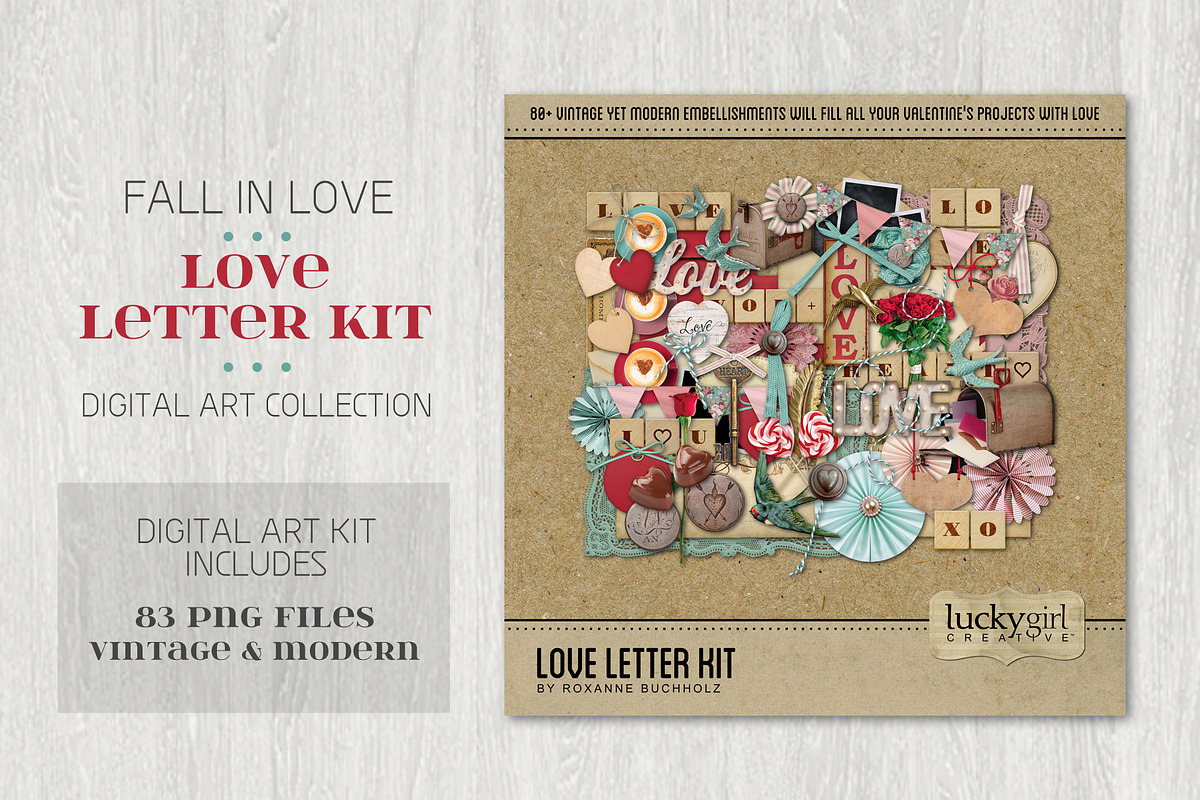 Love Letter Bundle, an Object Graphic by Lucky Girl Creative (Photo 2 of 7)
