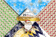 Ho-Ho-Ho christmas seamless patterns, a Pattern Graphic by JuliaStarArt-FantasyHome (Thumbnail 3 of 12)