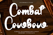 Combat Cowbow, a Handwritten Font by InermediaSTUDIO (Thumbnail 1 of 7)