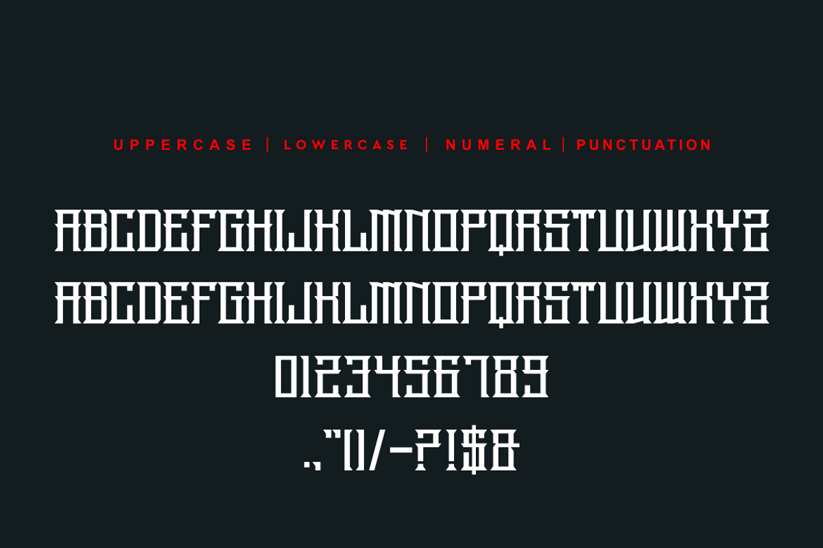 Dark Metalize Font, a Serif Font by alon kelakon (Photo 4 of 5)