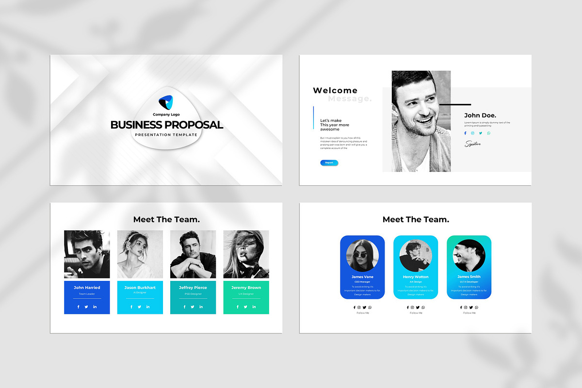 Business Proposal PowerPoint, a Presentation Template by Typetheme (Photo 2 of 7)