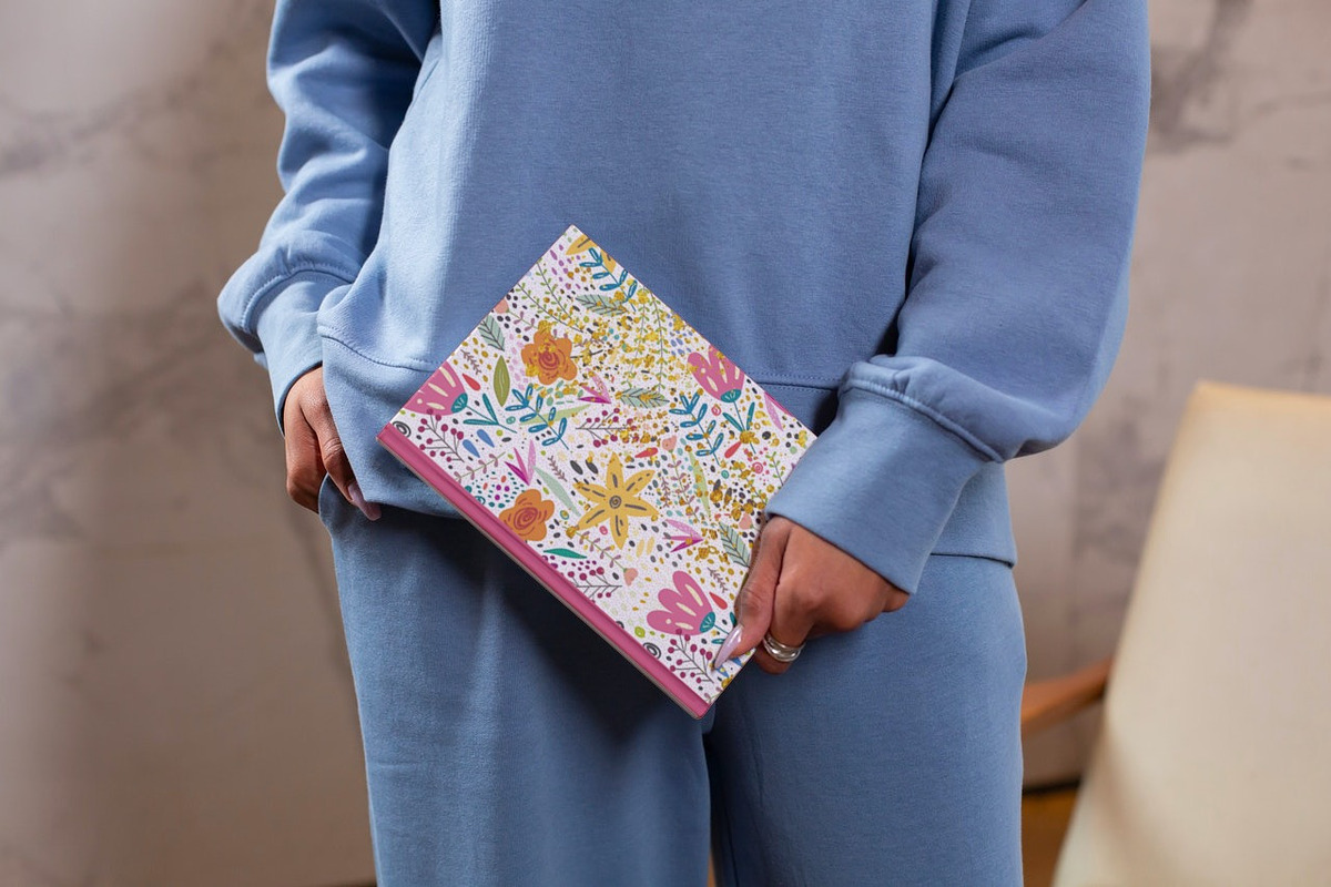 Floral Journal Cover Template, a Magazine Template by Manifesto Design Gallery (Photo 4 of 5)