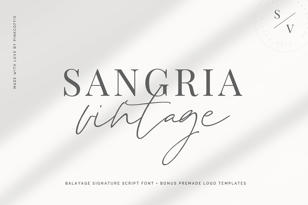 Balayage | Signature Script + Logos preview 3