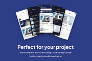 Hosurent - Real Estate App UI Kits, an App Template by Minialis (Thumbnail 3 of 6)