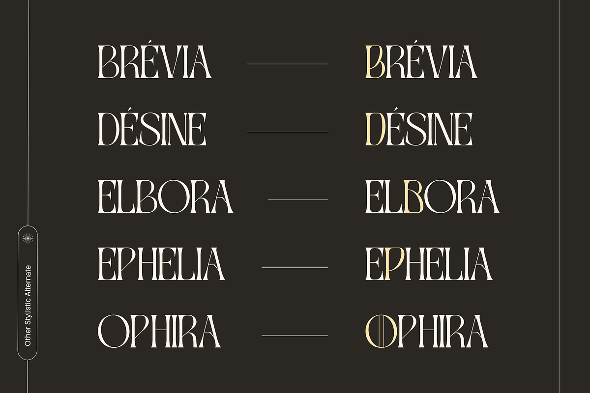 Gavona Elegant - Modern Logo Font, a Serif Font by Nirmana Visual (Photo 14 of 15)