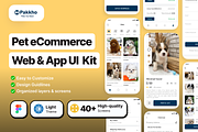 Pakkho Pet - Dog Ecommerce App UI Ki, an UI Kit Template by piyush608 (Thumbnail 1 of 7)