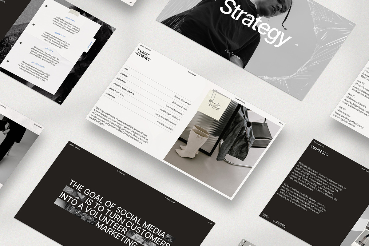 OLI / Brand Strategy, a Presentation Template by Wildnun Studio (Photo 2 of 16)