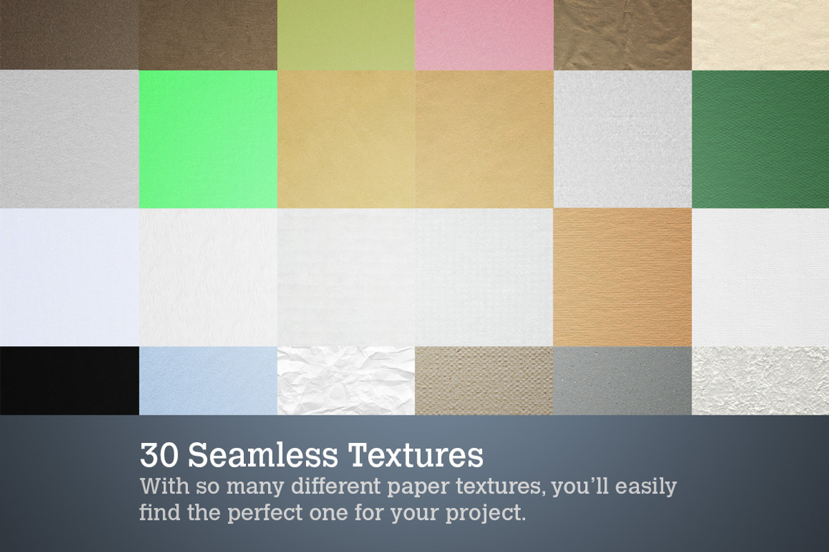 30 Seamless Paper Textures, a Pattern Graphic by SparkleStock (Photo 2 of 5)