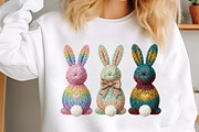 Happy Easter Bunny Png Faux Yarn Eas, an Illustration by designcity5 (Thumbnail 7 of 9)