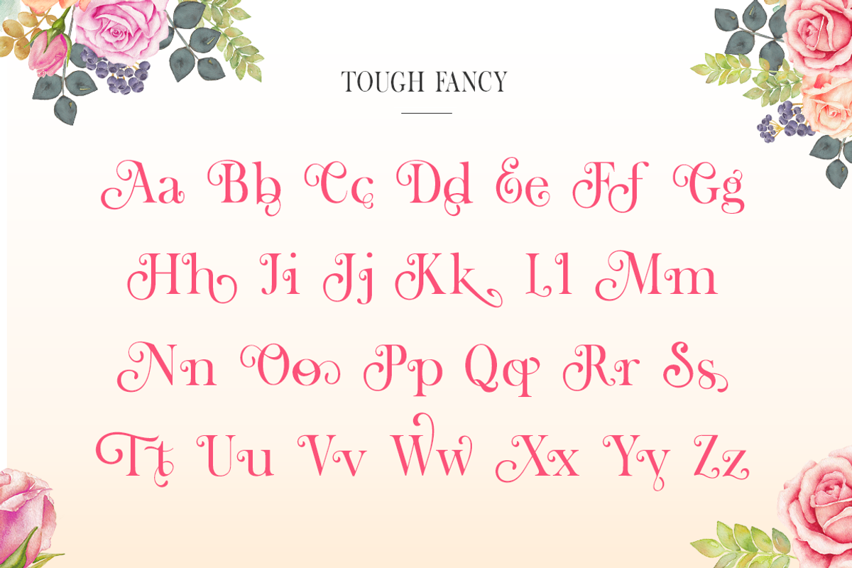 Tough Serif Font preview 6