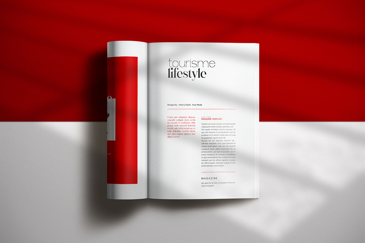 Back Stage Magazine Template, a Magazine Template by Creatiya Type (Photo 9 of 10)