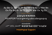 Qalget - Geometric Logo Font, a Sans Serif Font by twinstd (Thumbnail 9 of 9)