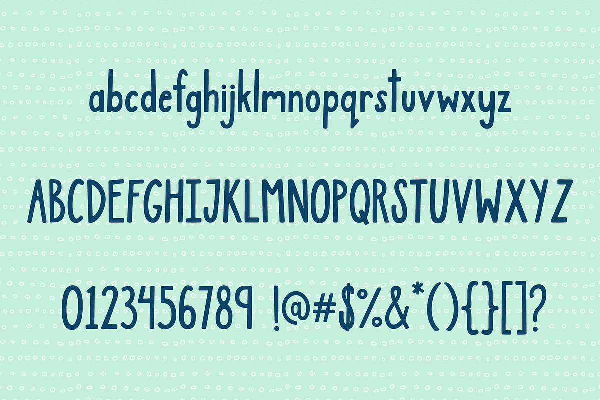 Jamberry Font preview 8