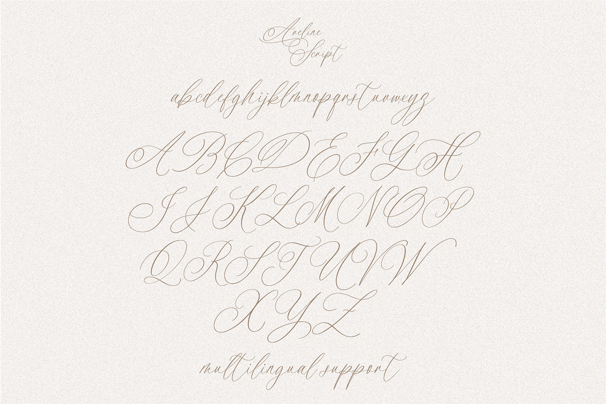 Aveline Script, a Script Font by Prestige Artsy Studio (Photo 11 of 11)