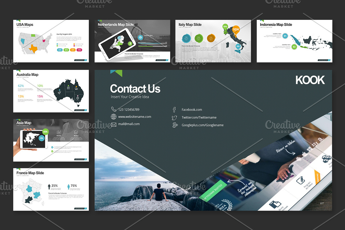 KooK Keynote Templates, a Presentation Template by Stock Shape (Photo 10 of 10)